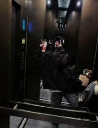 新滘西路水漫遇见小机灵